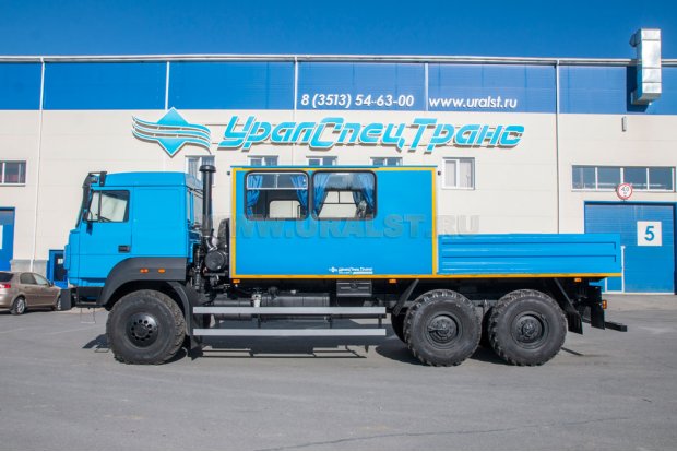 ГПА 6+2 мест открытый кузов Урал 4320-82М УСТ-5453
