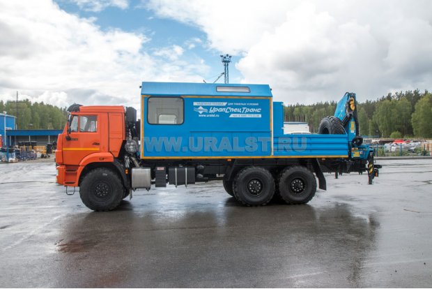 АРС с КМУ ИМ-150 УСТ 54535В Камаз 43118-3027-50 сп. м