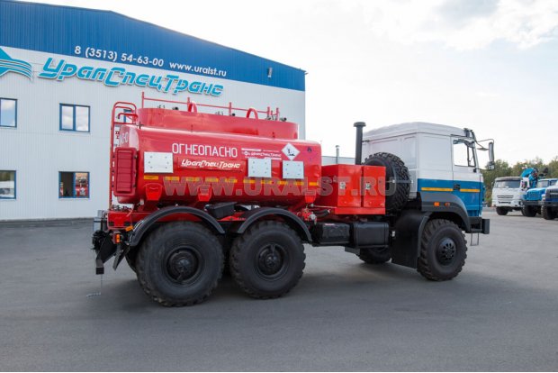 Автотопливомаслозаправщик АТМЗ-7,5-3 Урал-4320-4512-81, сп.м