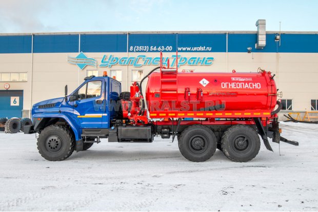 Автоцистерна АКН-10-ОД ВК-6 УСТ 5453 Урал 4320-72Е5Г38 NEXT