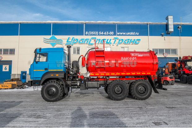 Автоцистерна вакуумная МВ-10-ОД КО УСТ 5453 Урал 5557-82Е5 сп.м