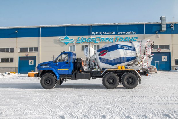 Автобетоносмеситель АБС 6АП УСТ 54536G Урал 4320-72Е5