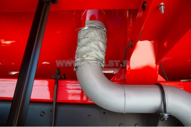 Подогрев цистерны от выхлопных газов
