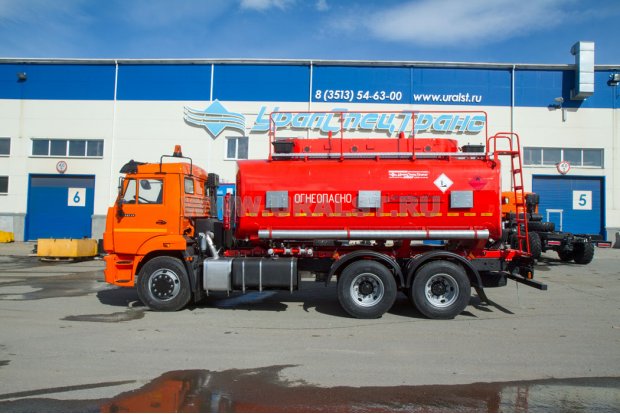 Автотопливозаправщик АТЗ 17-3Б УСТ 5453 Камаз 65115-50