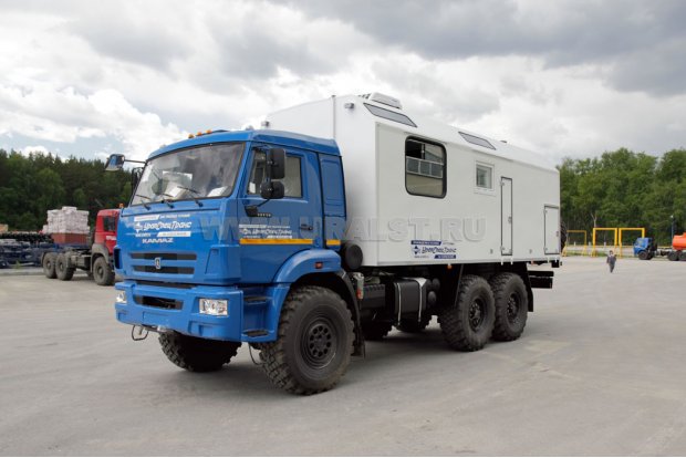 Передвижная лаборатория на шасси Камаз 43118-46