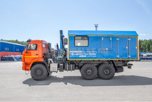 АРС с КМУ ИМ-55 УСТ 5453 Камаз 43118-50