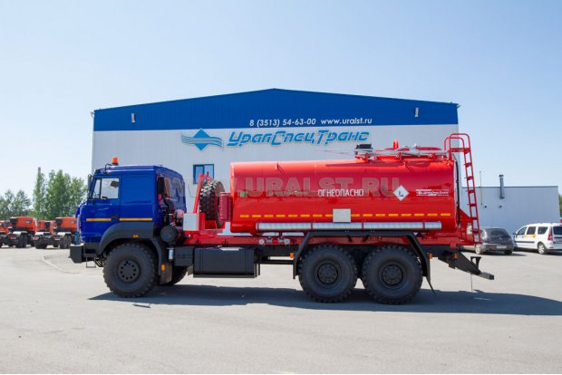 Автоцистерна для нефти АЦН-17Т УСТ 5453 Урал-63701