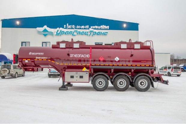 Полуприцеп цистерна ППЦ 28К-32Л-4 SAF SEVEREST