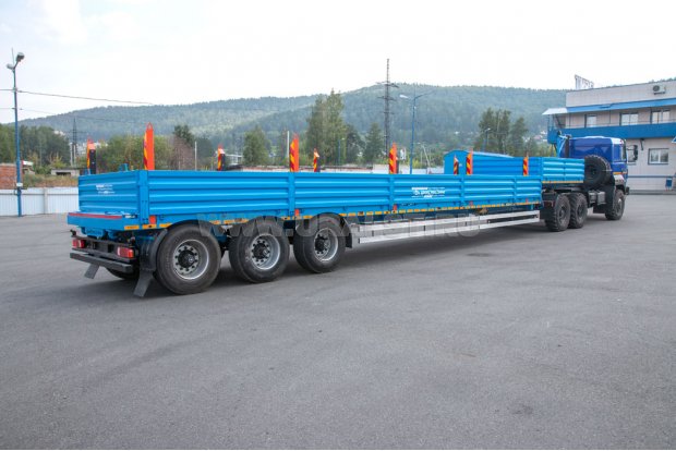 Полуприцеп контейнеровоз ППК 29ЛР-31-12КБ УСТ 94658-А1-03 2Х1С, 1Х1А