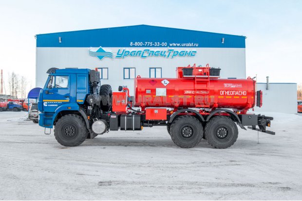 Автотопливозаправщик АТЗ-11Б УСТ 5453 Камаз 43118-RR сп.м доработка под ДОПОГ
