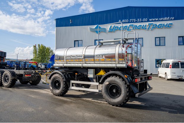 Прицеп-цистерна ПЦПТ 8Т-21 тэн УСТ 9465 нерж/нерж