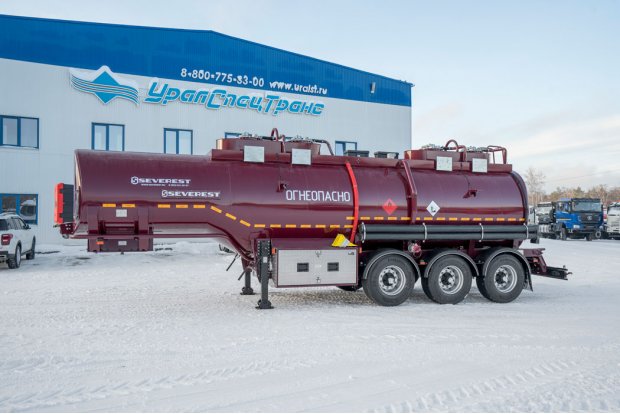 Полуприцеп-цистерна ППЦ 28К-32Л-4Р BPW SEVEREST 