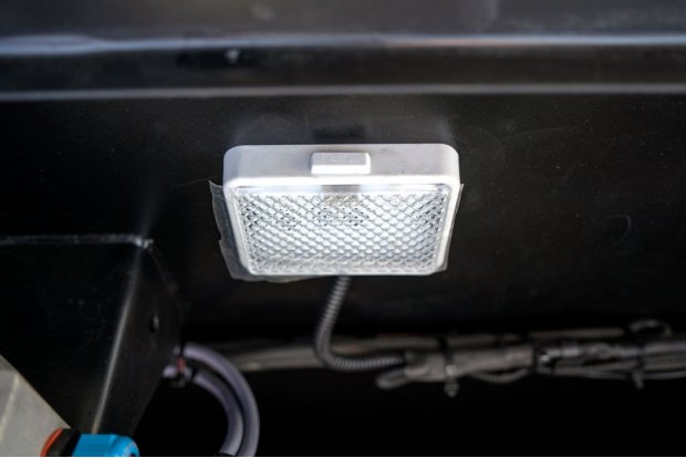 Освещение в ящике СРТ