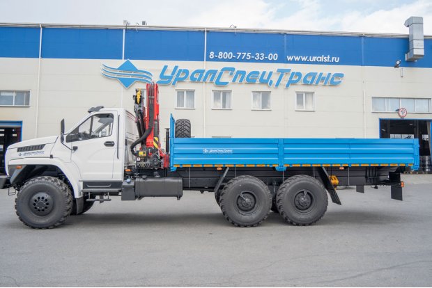 Автомобиль бортовой с КМУ ИМ-150N УСТ 5453 Урал NEXT 4320-72Е5
