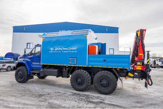 Передвижная авторемонтная мастерская ПАРМ с КМУ ИМ-95 УСТ 5453 Урал 4320-6951-72 NEXT