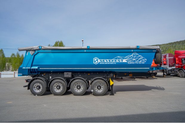 Самосвальный полуприцеп ППС 30-42ЛЛ SEVEREST BPW SEVEREST, ССУ 1200 мм