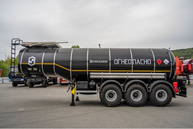 Полуприцеп цистерна для нефти (нефтевозы) ППЦН 26КТ-32Л