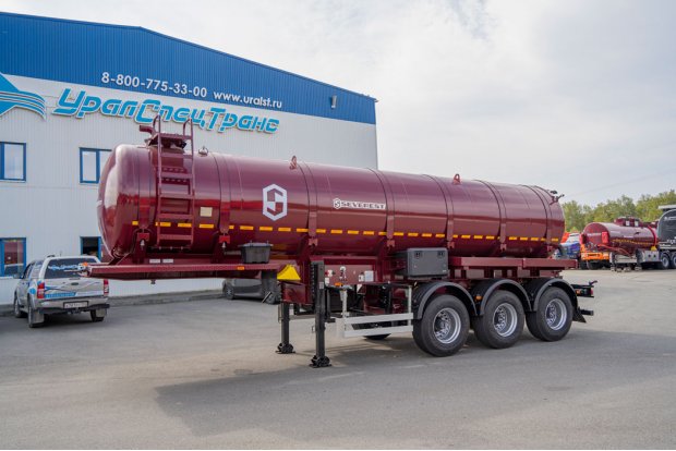 Полуприцеп-цистерна вакуумная ППЦВ 20-32Л УСТ 9465