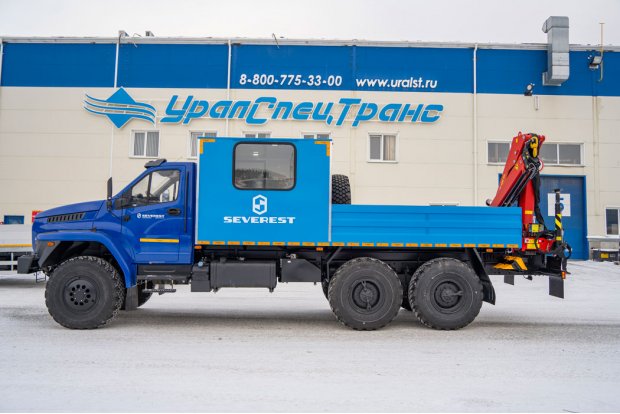 Грузопассажирский автомобиль (ГПА) ГПА 6+2 откр. с КМУ ИМ-95