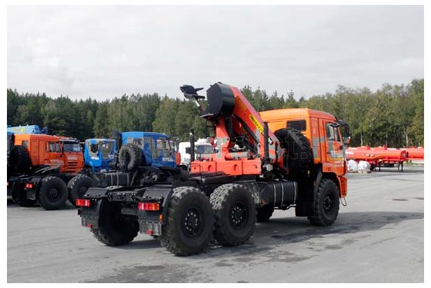 Тягач Камаз 44108-RF с краном-манипулятором Palfinger РK-15500А