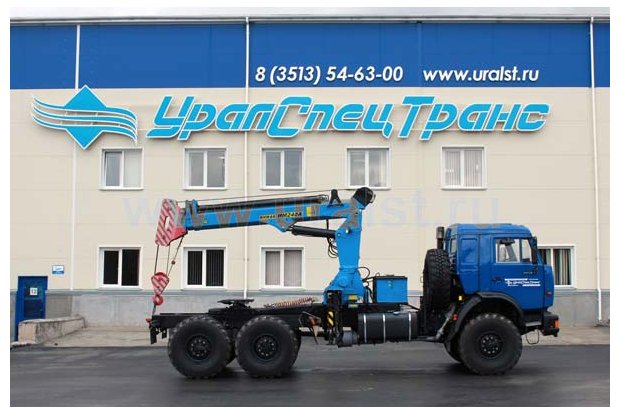 Тягач Камаз с КМУ ИМ-240А