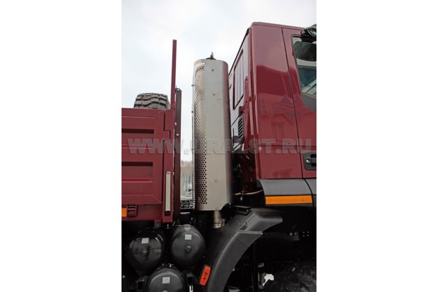 Система вертикального выпуска отработанных газов