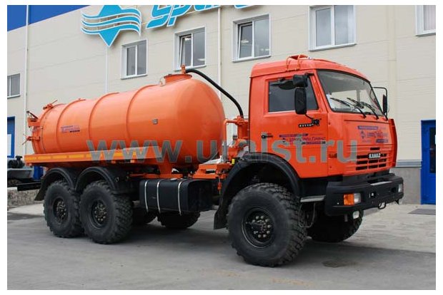 Камаз вакуумная машина АВ-10
