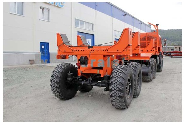 Трубоплетевозный автопоезд