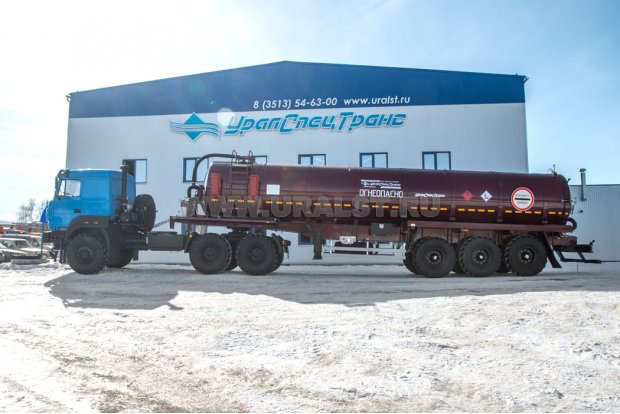 Полуприцеп-цистерна ППЦВ 25Т-32-ОД PNR УСТ-94651 вакуумная