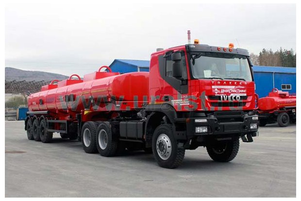 Тягач IVECO-AMT 633910 и Полуприцеп-цистерна ППЦ-30-31-3 УСТ