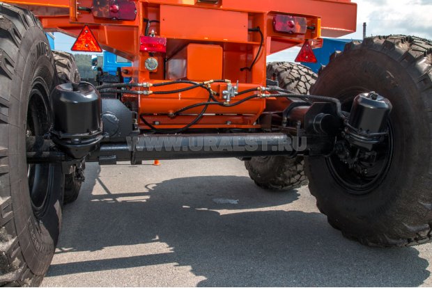 Подвеска прицепа роспуска