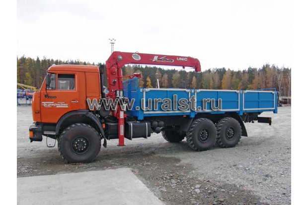 Бортовой Камаз 43118 с КМУ UNIC-505