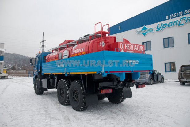 Бортовой контейнеровоз Камаз 43118RR c КЦ-11