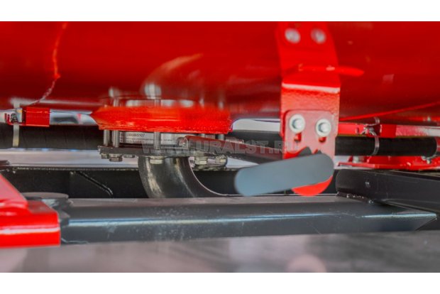 Донный клапан с пневматическим управлением (дублируется механическим)