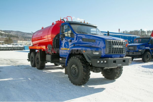 Вакуумная машина МВ-10ТО КО УСТ 5453 Урал 4320-1951-72 NEXT нерж