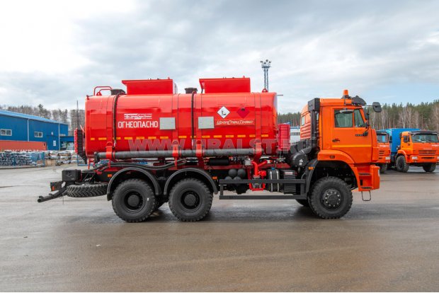 Автотопливозаправщик АТЗ-20-2 УСТ 5453 Камаз 6522-353 доработка под ДОПОГ