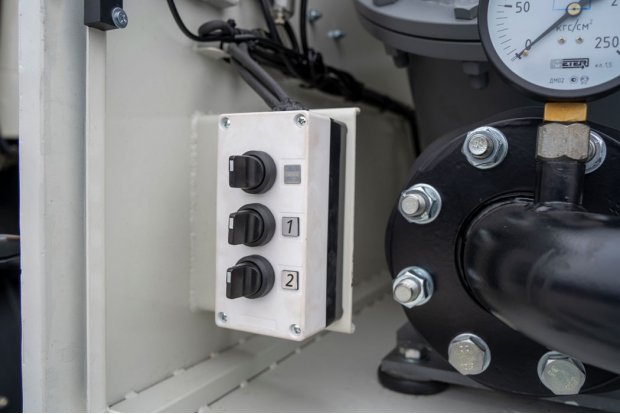 Блок управления донными клапанами