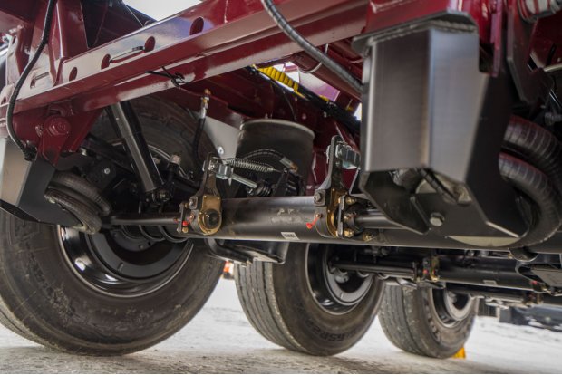 Пневматическая подвеска полуприцепа