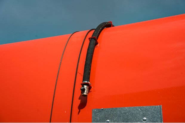 Слив из экологического короба