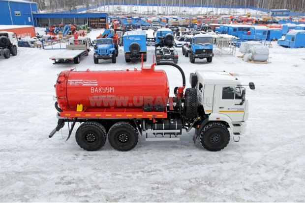 Вакуумная машина МВ-10-ОД PNR УСТ-5453 Камаз 43118-46 УСТ-5453