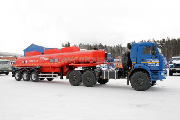 Полуприцеп цистерна бензовоз (Еврошина)