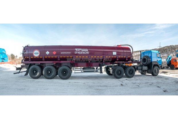 Полуприцеп-цистерна ППЦВ 25Т-32-ОД PNR УСТ-94651 вакуумная