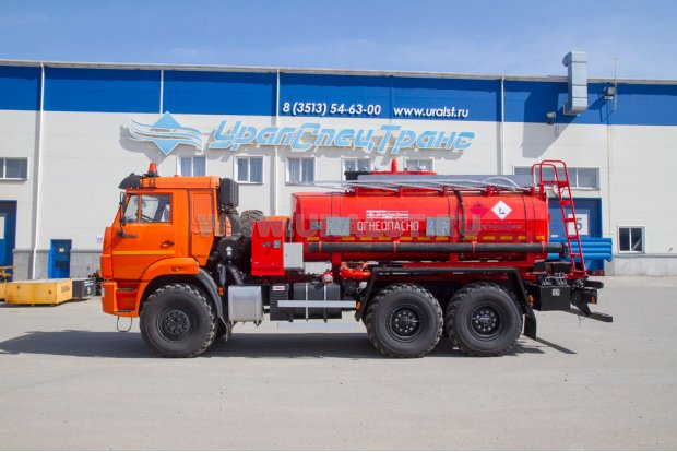 Автотопливозаправщик АТЗ-10-2 УСТ 5453 Камаз 43118-50 сп.м.