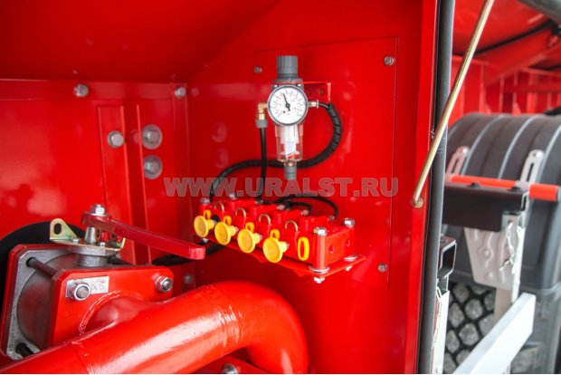 Блок пневмоуправления донными клапанами