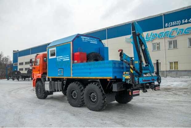 ПАРМ с КМУ ИМ-55 УСТ 5453 Камаз 43118-50 сп.м.