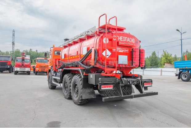 Автотопливозаправщик АТЗ-11-2 УСТ 5453 Камаз 43118-50 доработка под ДОПОГ, УВТ-40