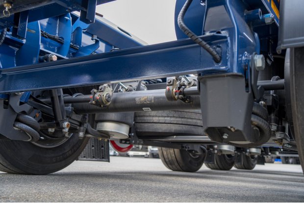 Пневматическая подвеска полуприцепа