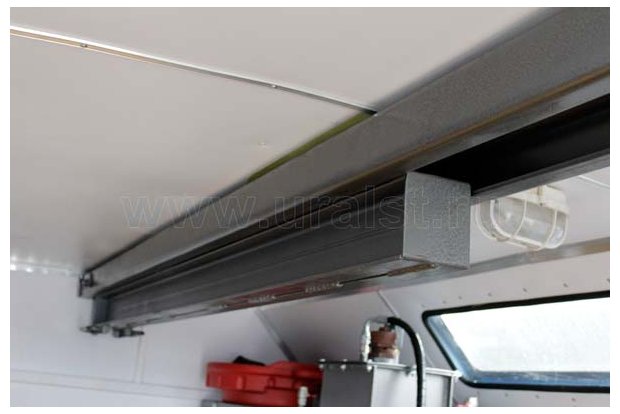 Подвесная кран-балка с кореткой и талью