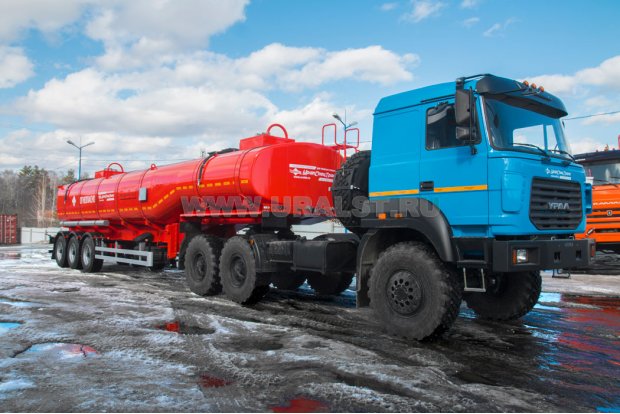 Полуприцеп цистрена нефтевоз ППЦН 30Т-31ПТ УСТ 94651K