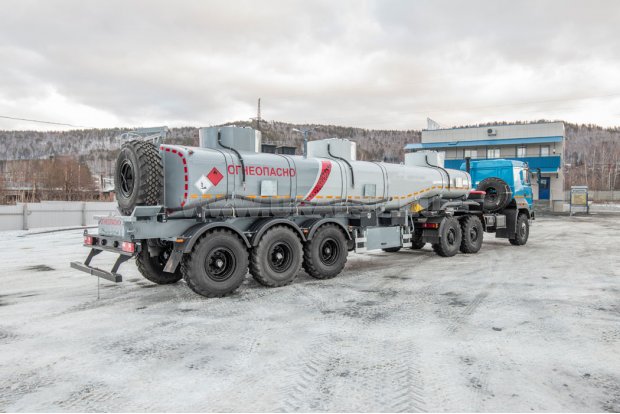 Полуприцеп цистерна ППЦ 26-32-3НУ BPW УСТ 9465 рамная, насос, УВТ, пневмоподвеска